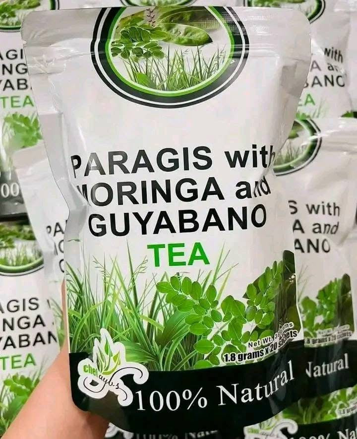 Paragis with Moringa and Guyabano Tea 20sachetsX1.8g