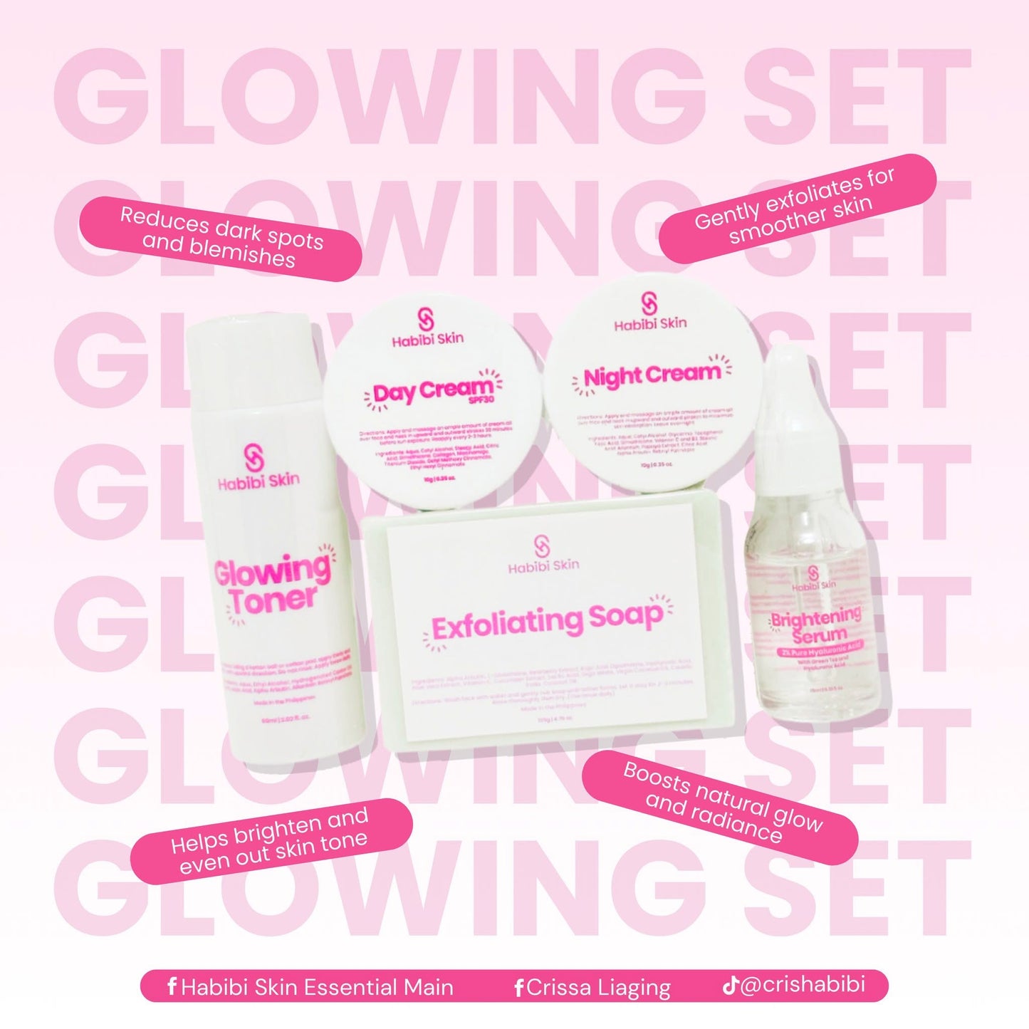 Habibi Skin Glowing Facial Set