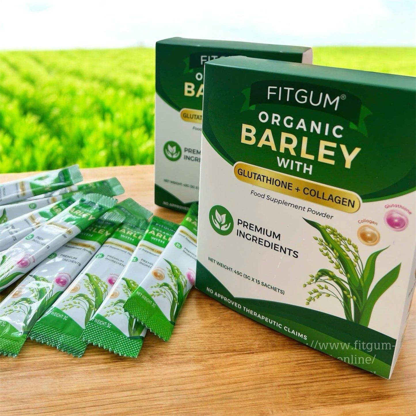 Fitgum Organic Barley