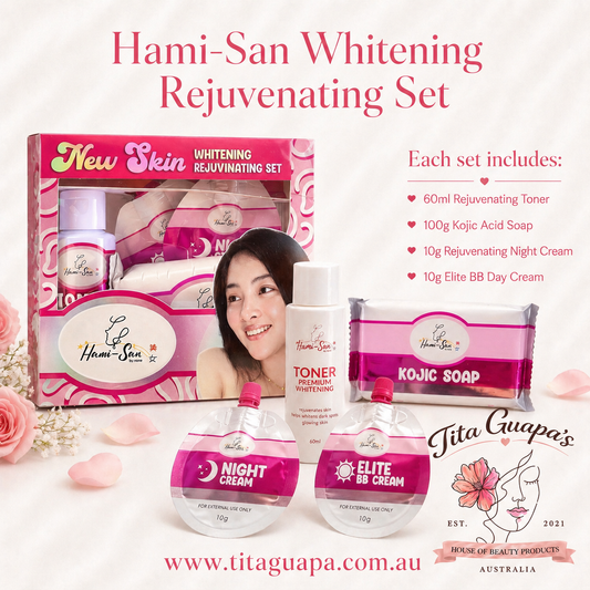 Hami-San Whitening Rejuvenating Set