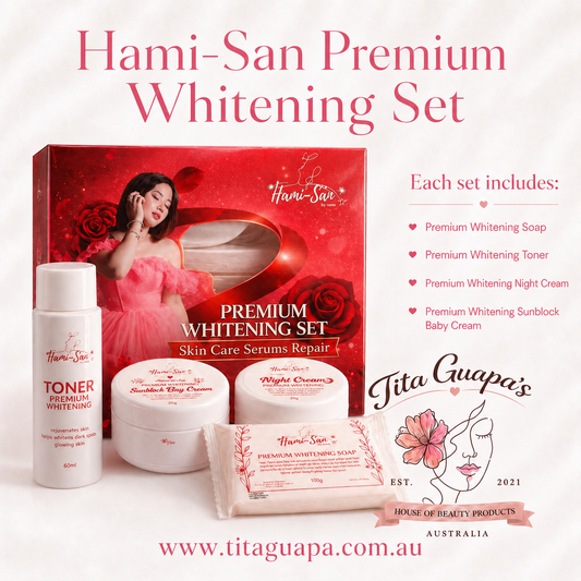 Hami-San Premium Whitening Facial Set