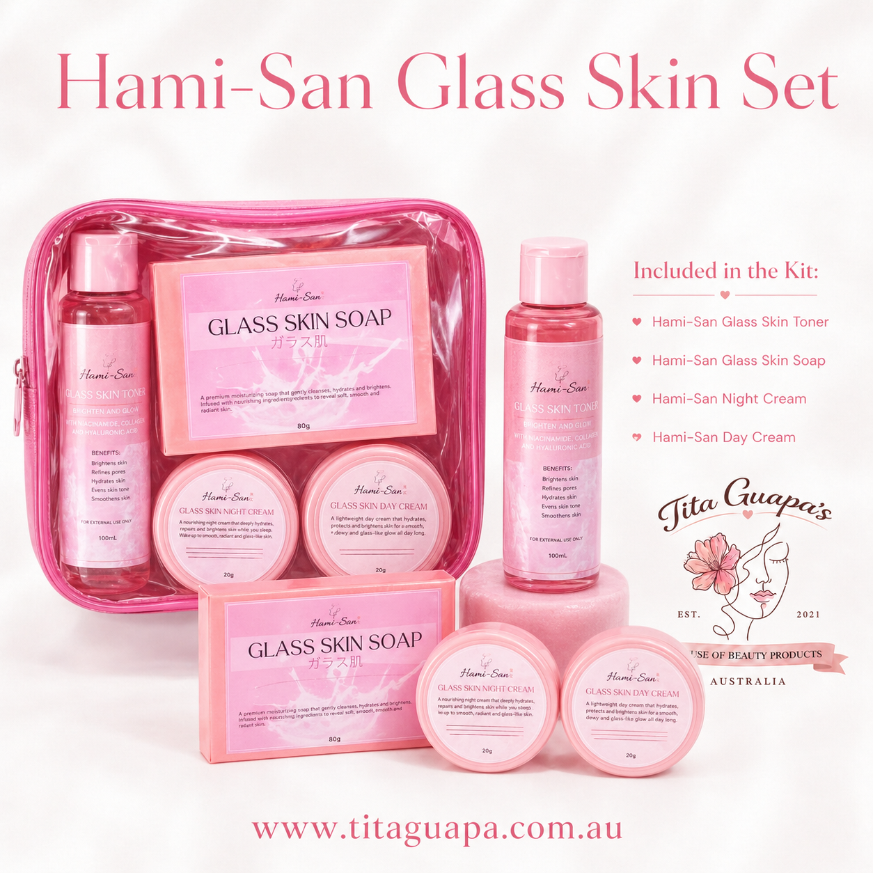 Hami-San Glass Skin Set