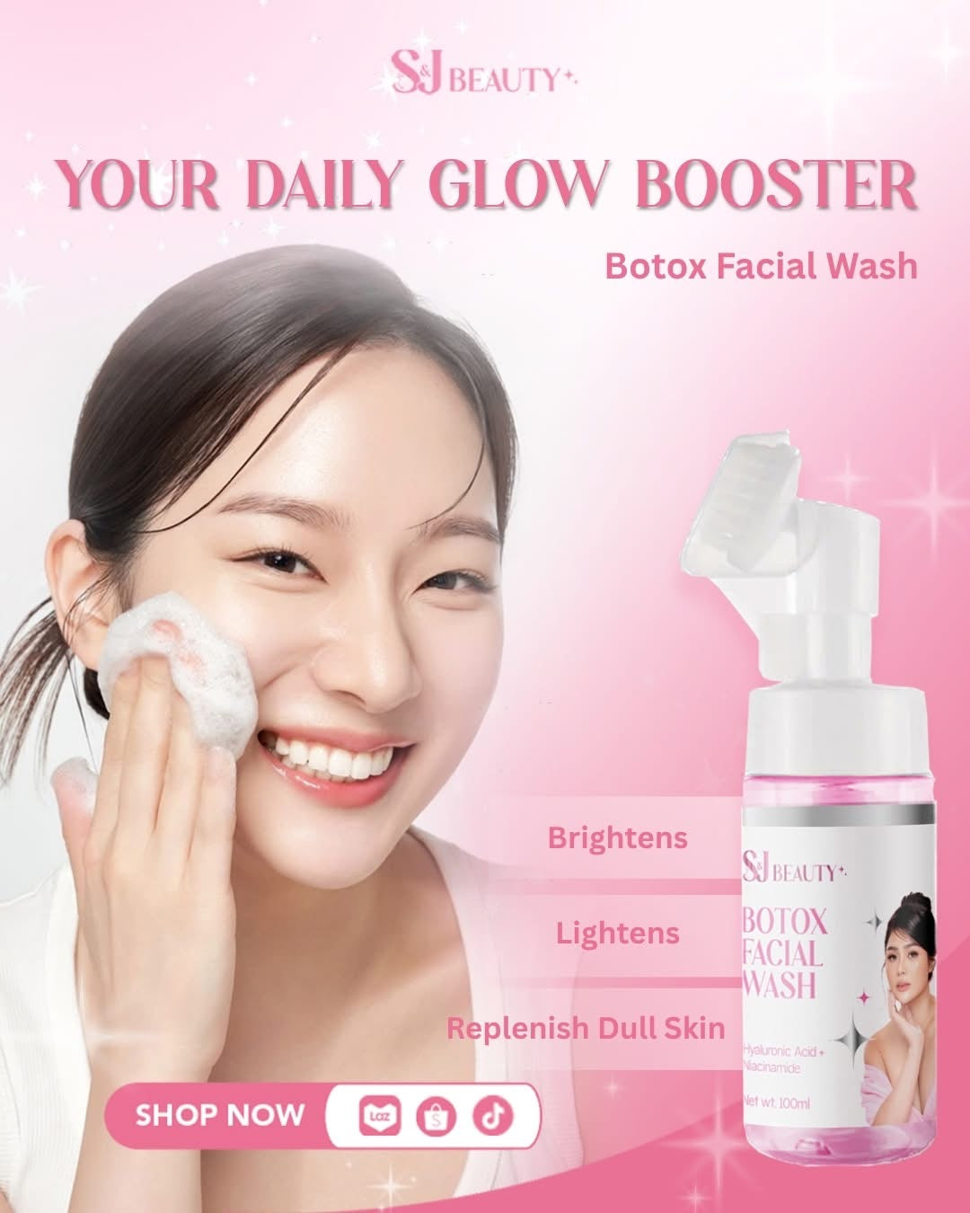 S&J Botox Facial Wash 100ml
