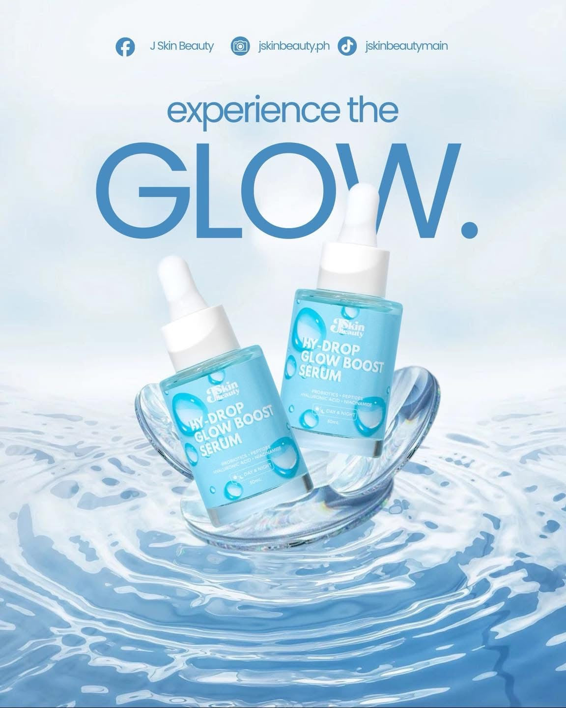 HY-DROP GLOW BOOST SERUM by JSkin Beauty 30ml