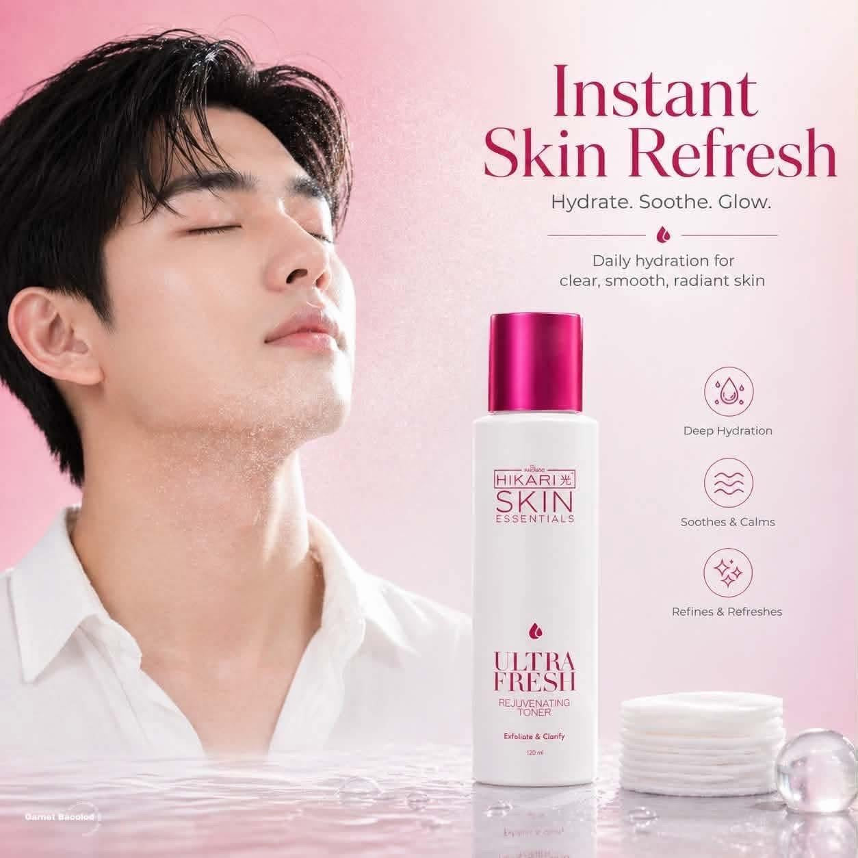 Hikari Skin Essentials Ultra Fresh Rejuvenating Toner 120ml