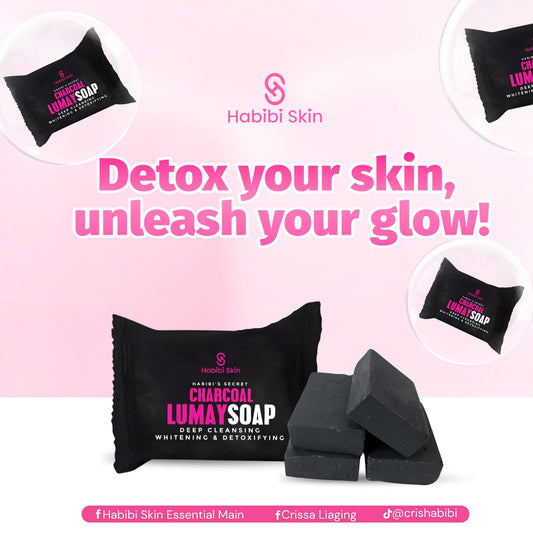 Habibi Skin Charcoal Lumay Soap - 70g