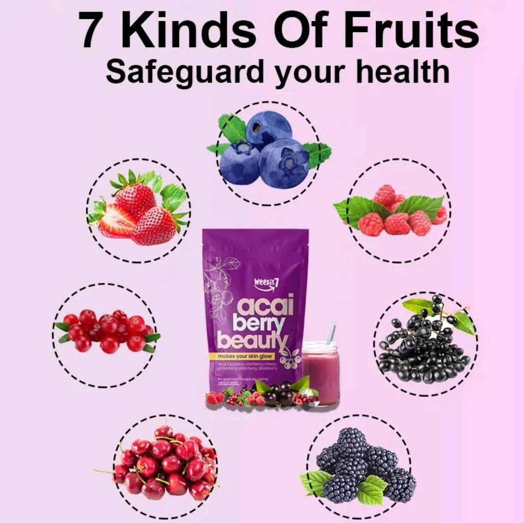 Weekit7 Acai Berry Beauty 5g x 7 sachets