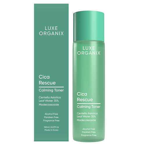Luxe Organix Cica Rescue Gentle Brightening Toner - 150ml