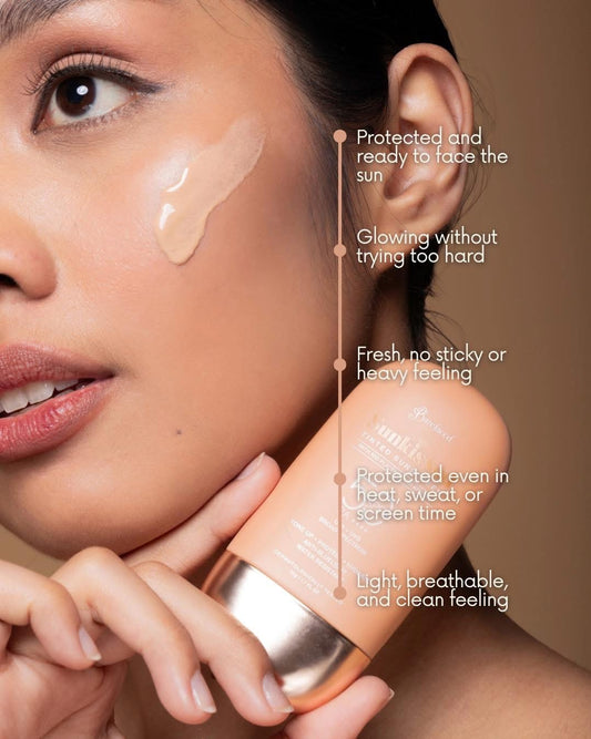 Barefaced Sunkissed Tinted Sunscreen SPF50+ PA++++ – 50g - ORIGINAL COVERAGE