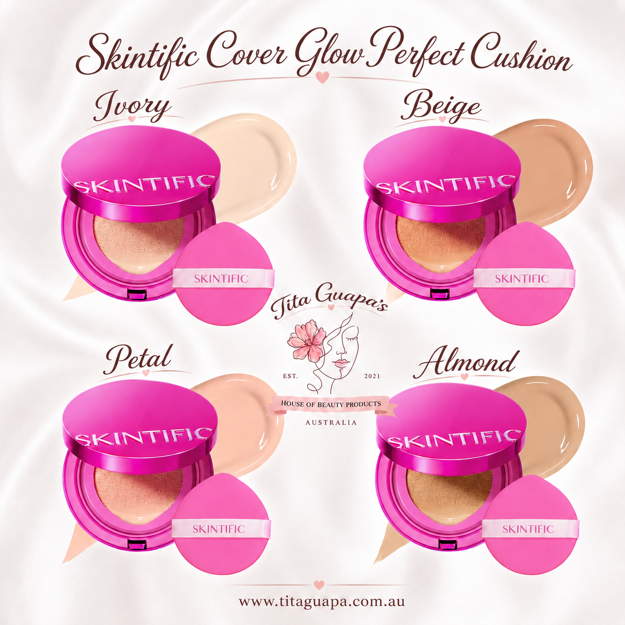 SKINTIFIC Cover Glow Perfect Cushion – 11g
