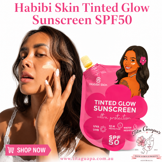 Habibi Skin Tinted Glow Sunscreen SPF50  50g