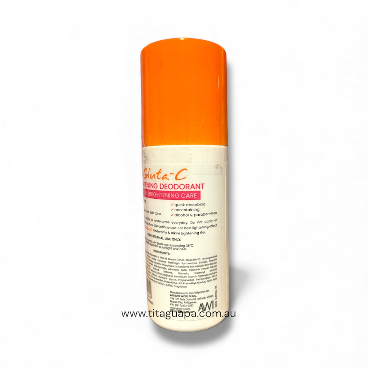 Gluta-C Lightening Deodorant Extra Brightening Care 40ml