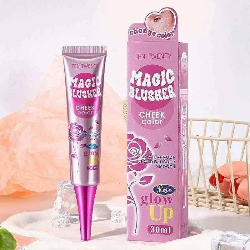 Ten Twenty Magic Blusher Cheek Color – Rose Glow Up (30ml)