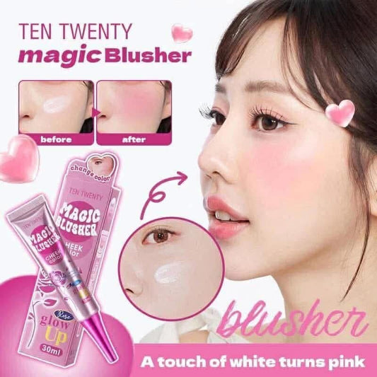 Ten Twenty Magic Blusher Cheek Color – Rose Glow Up (30ml)