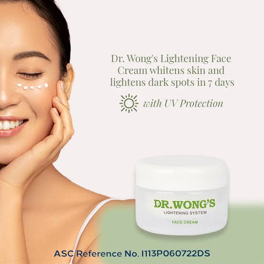 DR WONGS Lightening Face Cream 30g
