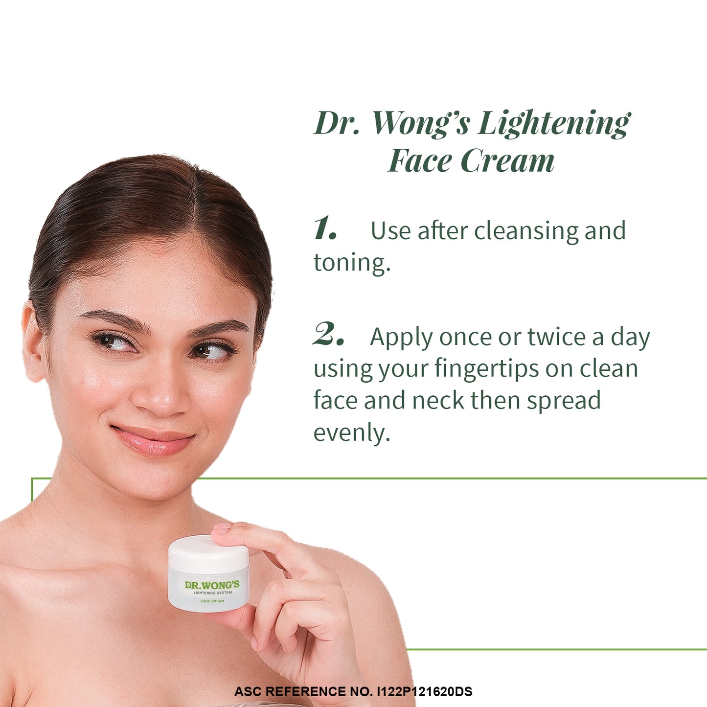DR WONGS Lightening Face Cream 30g