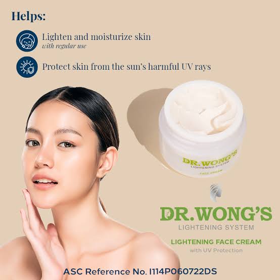 DR WONGS Lightening Face Cream 30g
