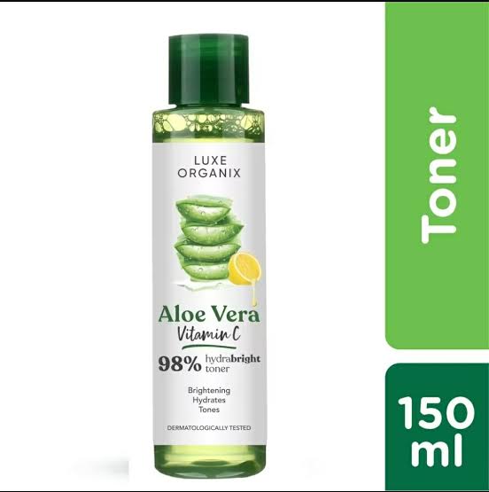 Luxe Organix Aloe Vera Vitamin C 98% Hydrabright Toner – 150ml