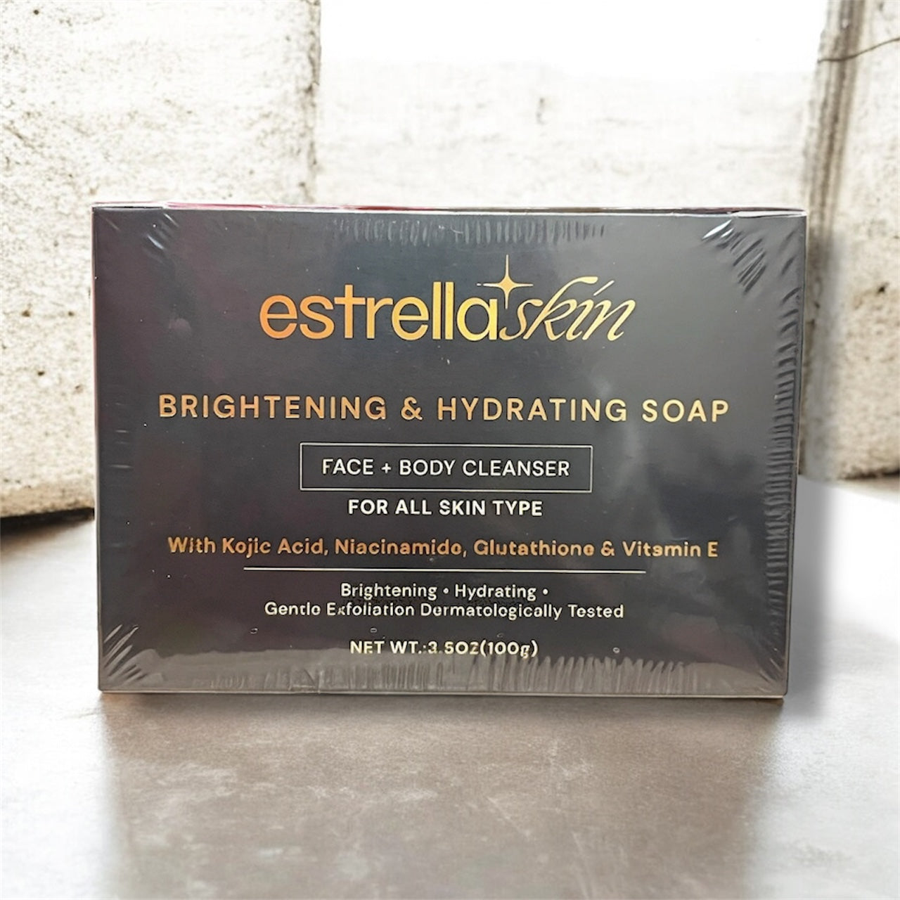 Estrella Skin Brightening & Hydrating  Soap ( Face & Body)  100g