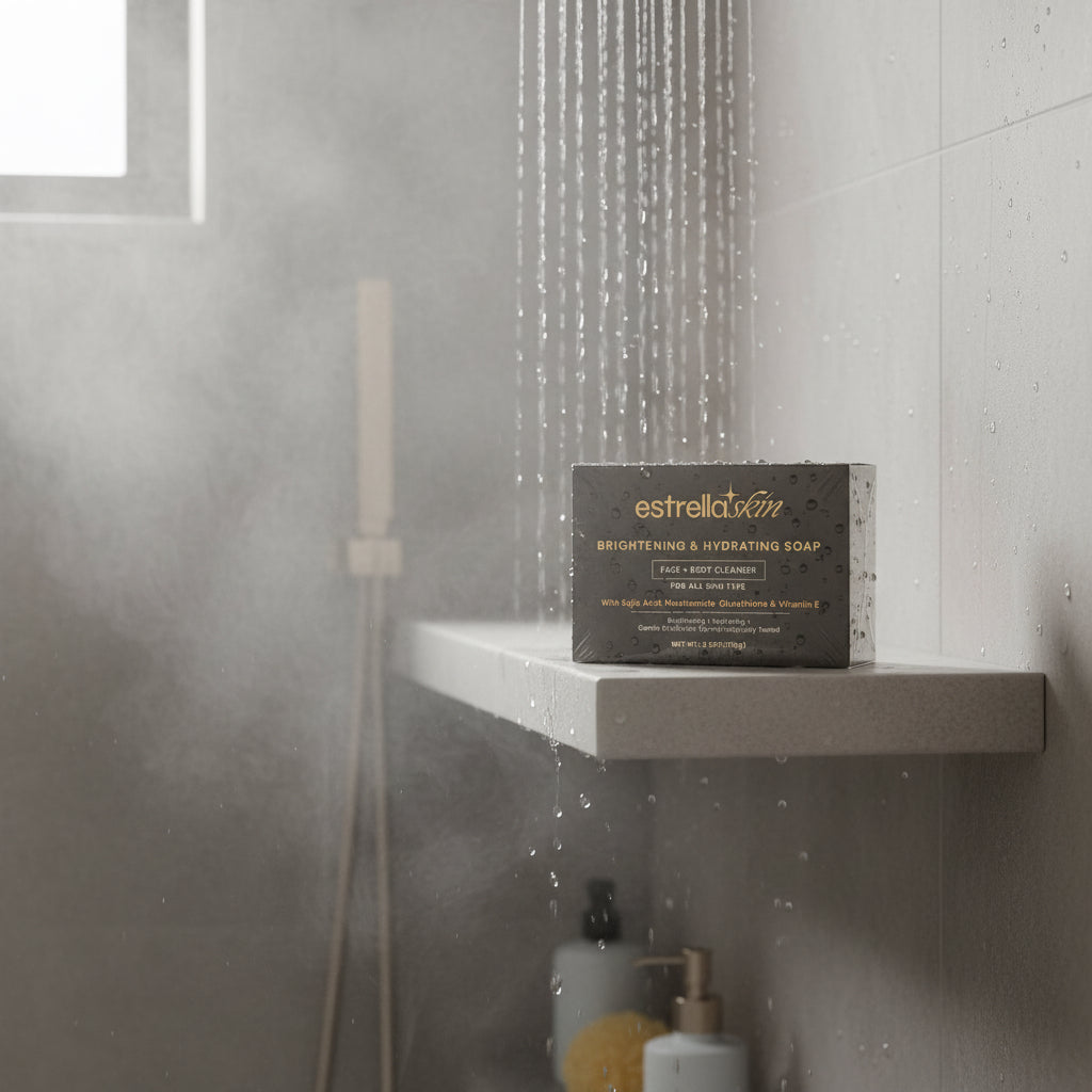 Estrella Skin Brightening & Hydrating  Soap ( Face & Body)  100g