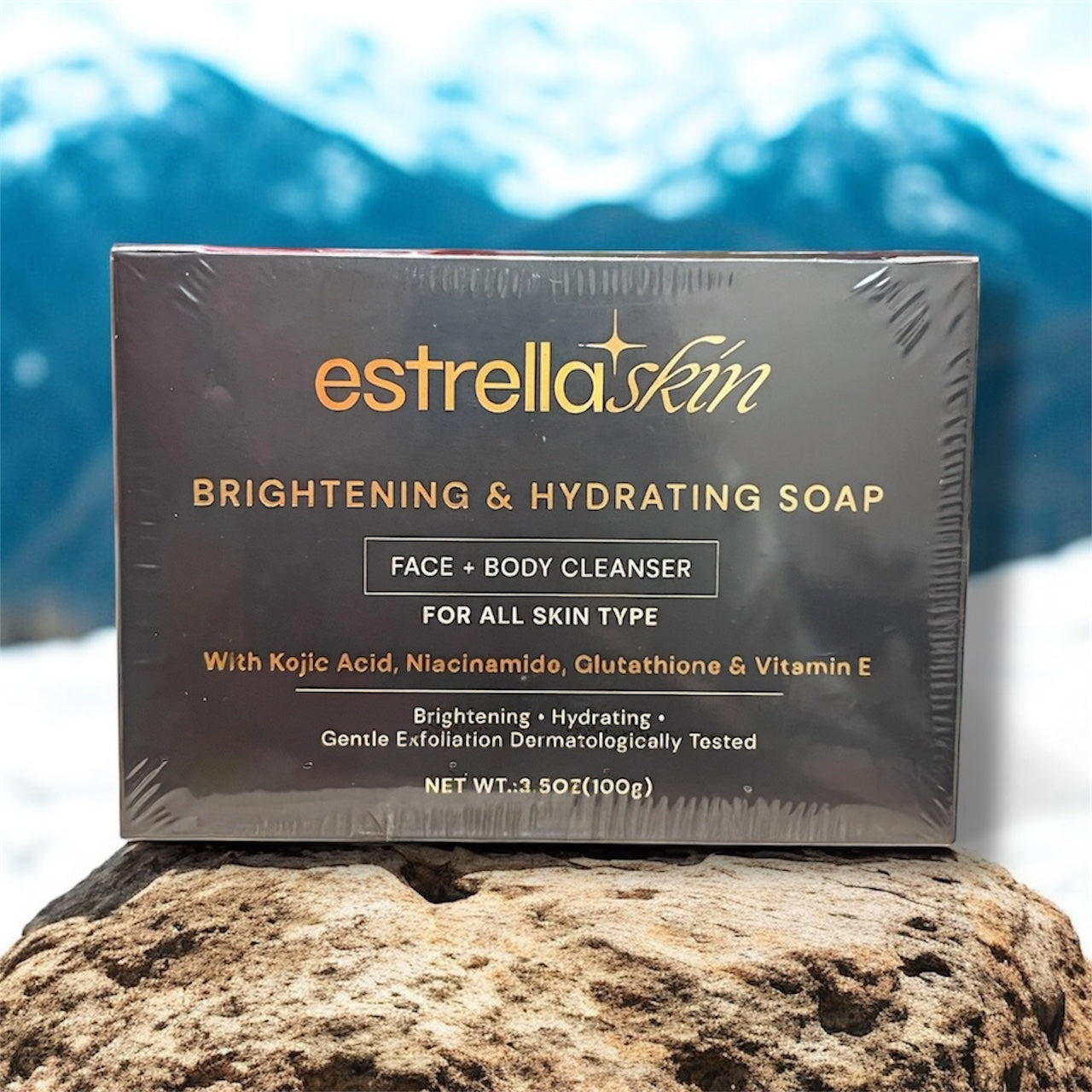 Estrella Skin Brightening & Hydrating  Soap ( Face & Body)  100g