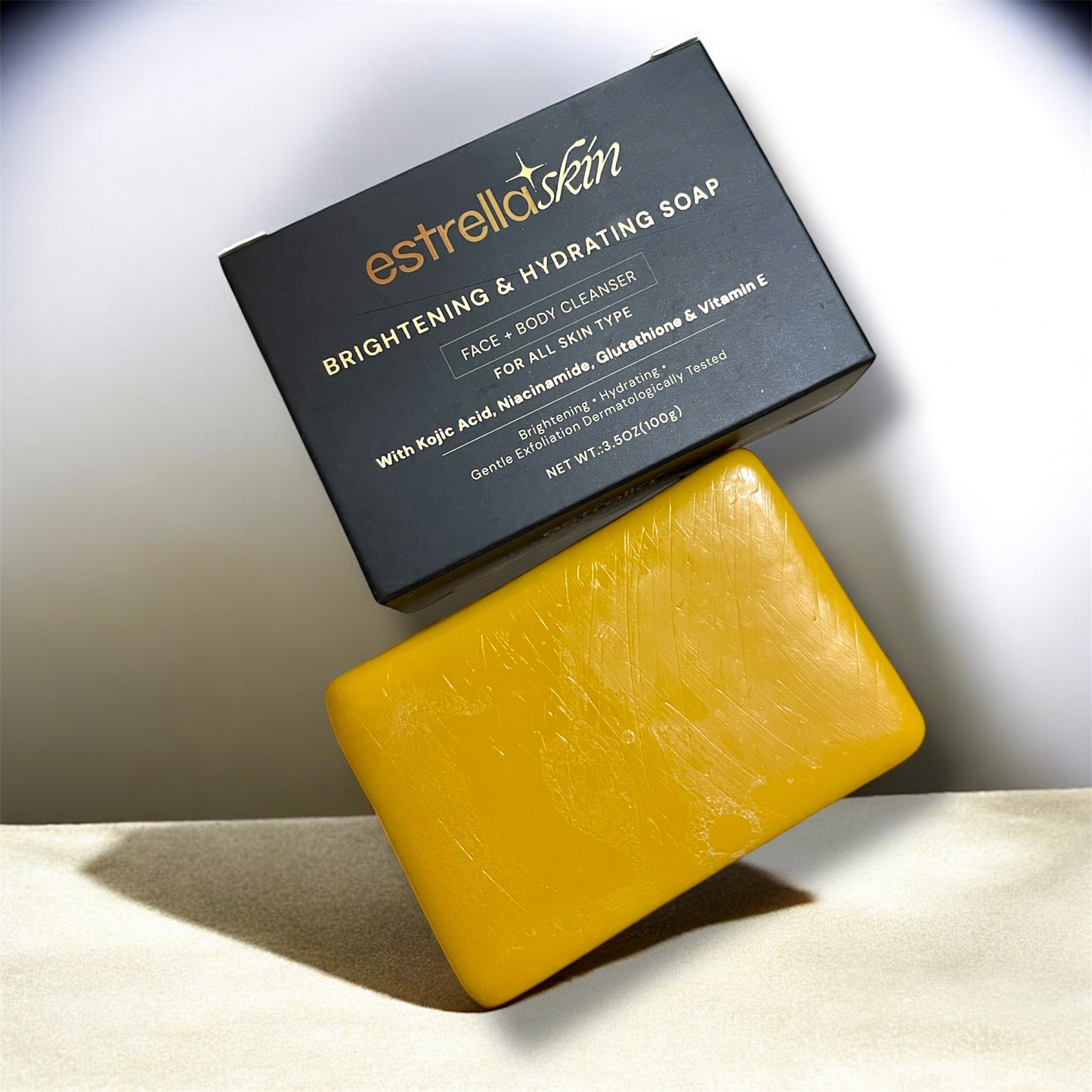 Estrella Skin Brightening & Hydrating  Soap ( Face & Body)  100g