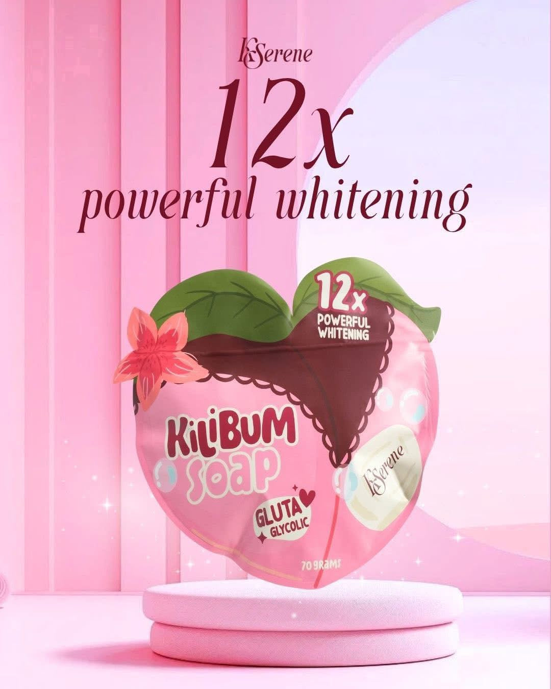 KiliBum Soap (Gluta Gycolic) 3 x 70g