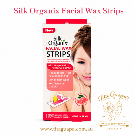 Silk Organix Facial Wax Strips