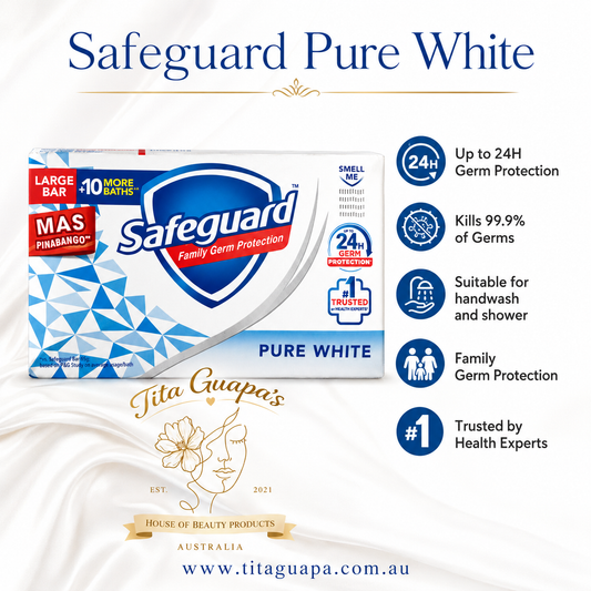 Safeguard Pure White Bar Soap 115g