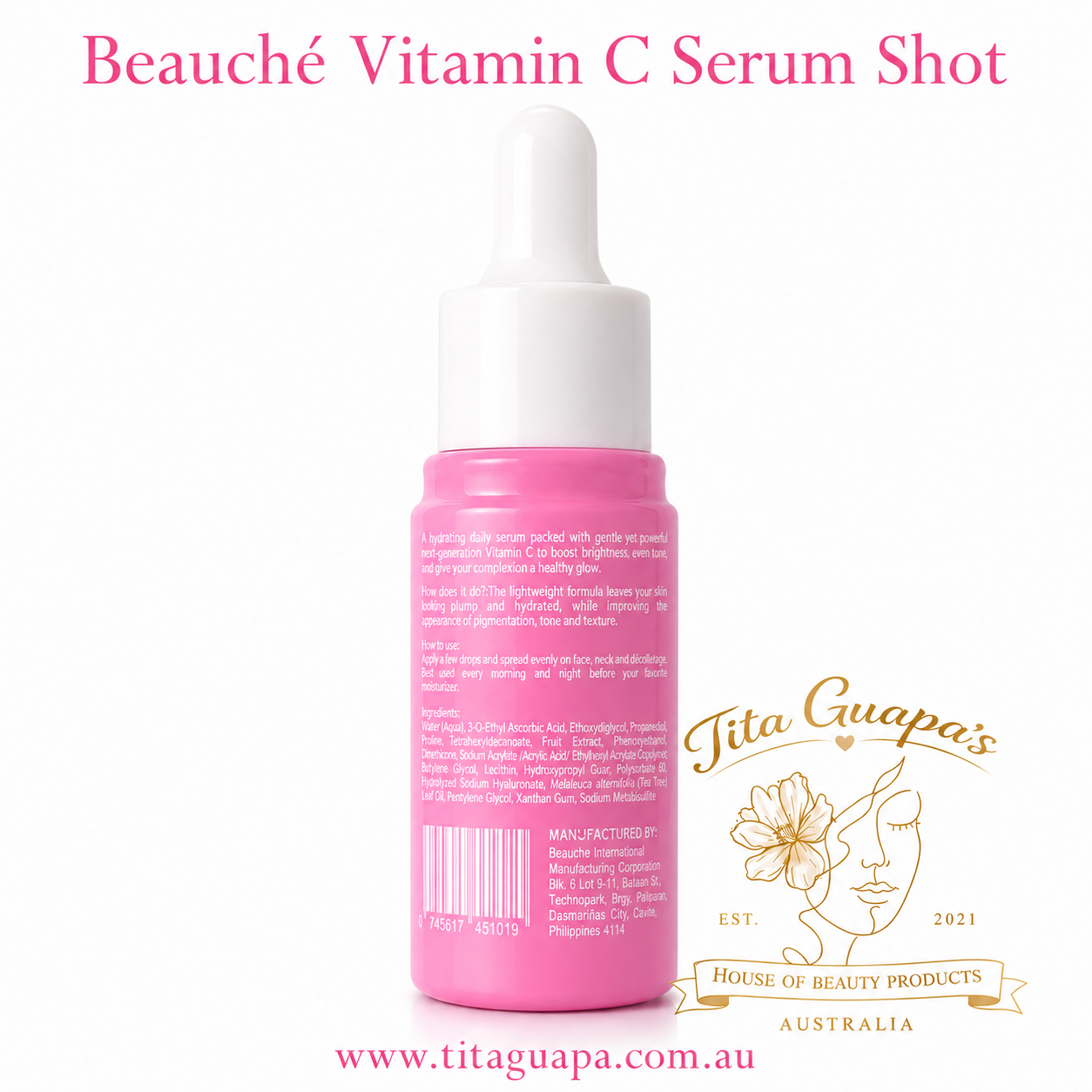 Beauché Vitamin C Serum Shot 30mL