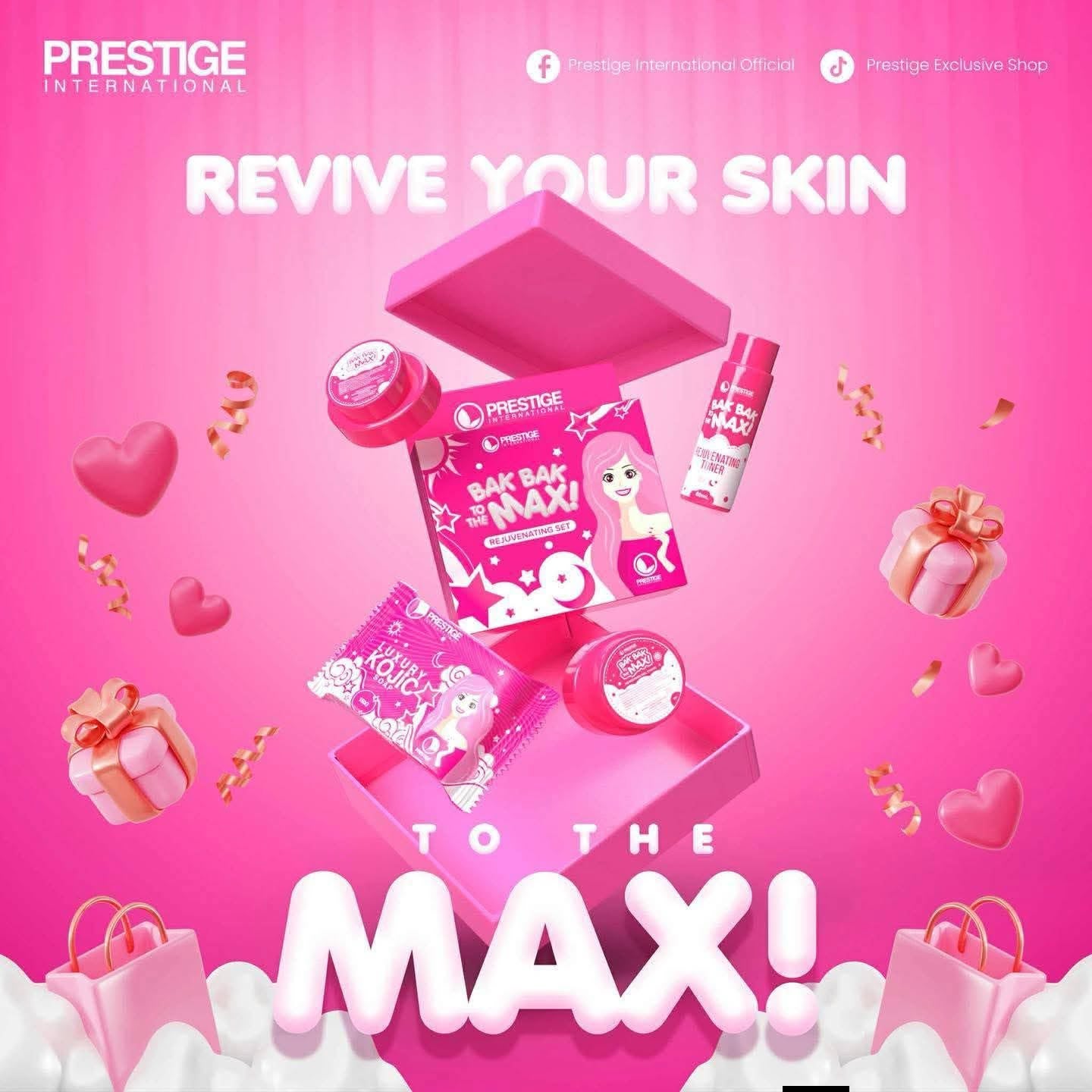 Prestige International Bak Bak To The Max! Rejuvenating Set