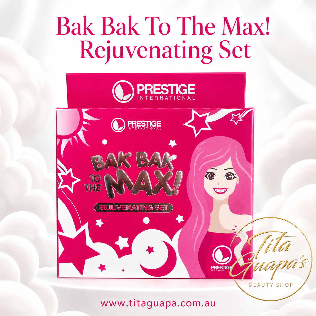 Prestige International Bak Bak To The Max! Rejuvenating Set