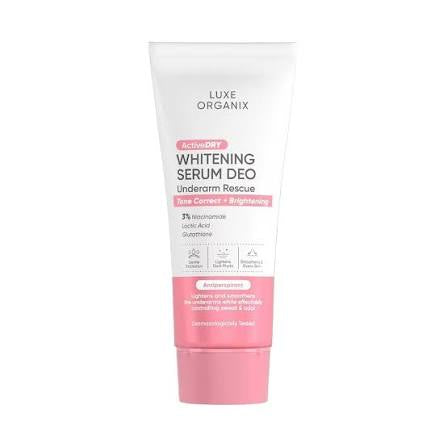 Luxe Organix ActiveDRY Whitening Serum Deo Underarm Rescue 50g