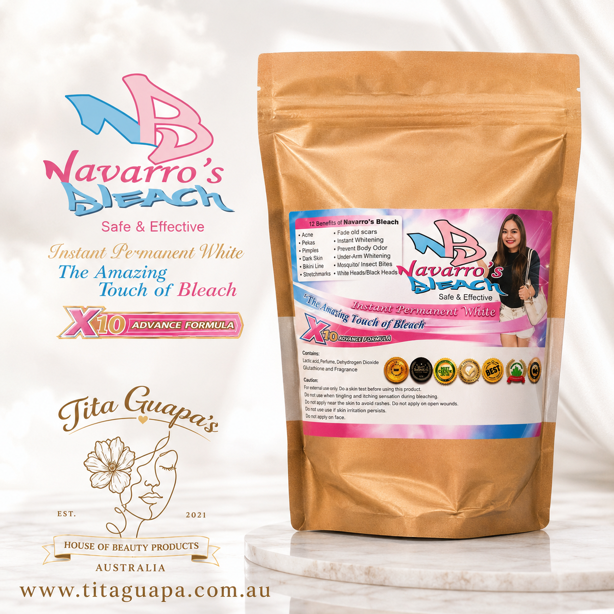 Navarro’s Bleach X10 Advance Formula Set