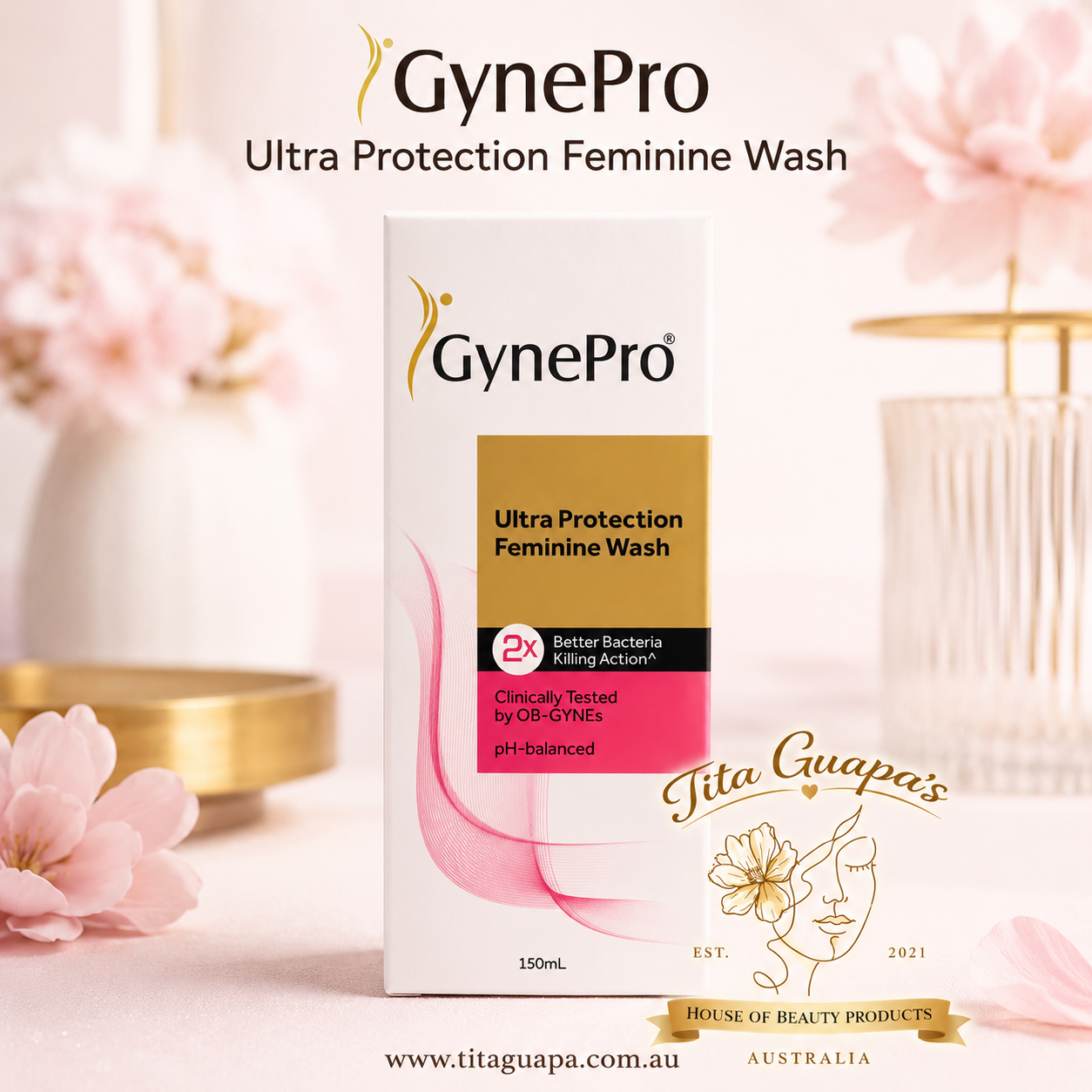 GynePro Ultra Protection Feminine Wash 150 mL