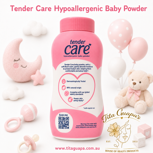 Tender Care Hypoallergenic Baby Powder – Pink Soft