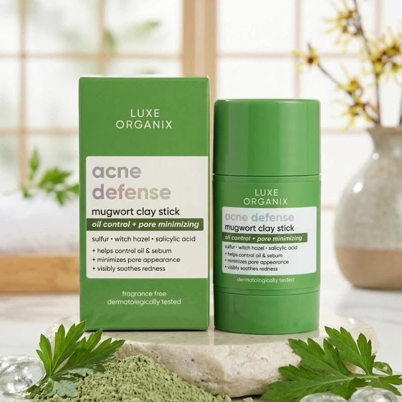 Luxe Organix Acne Defense Mugwort Clay Stick 52g