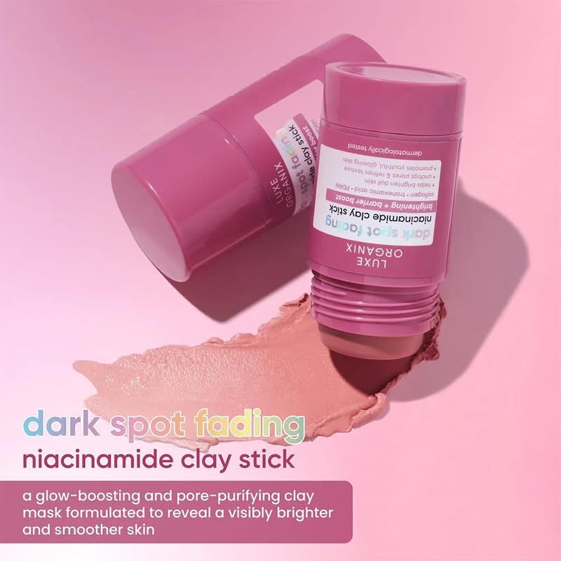 Luxe Organix Dark Spot Fading Niacinamide Clay Stick 52g