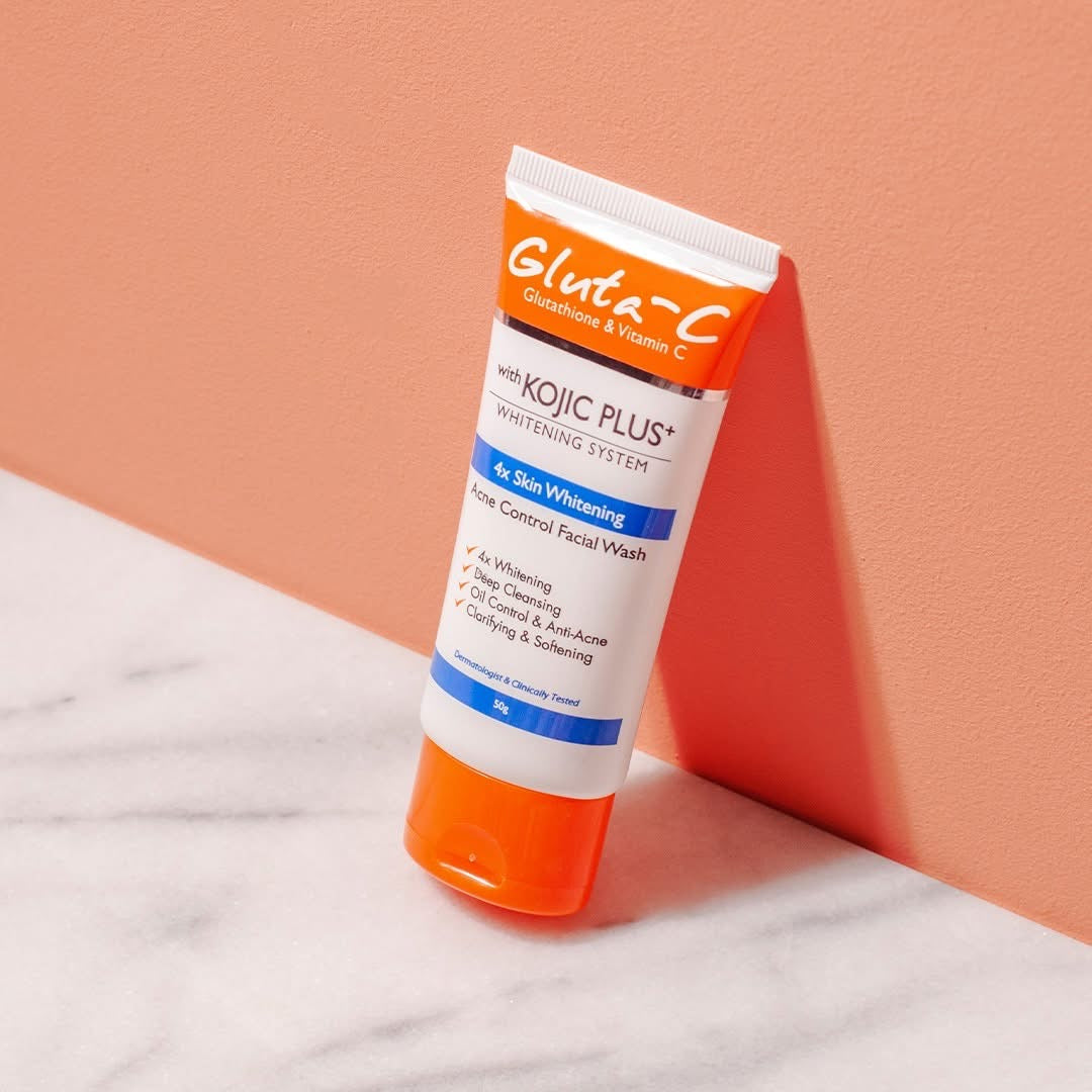 Gluta-C Kojic Plus+ Acne Control Facial Wash 50g