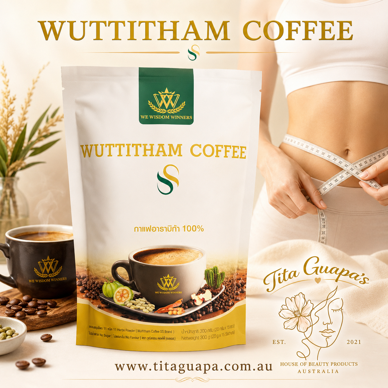 Wuttitham Coffee 20g x 15 sachets