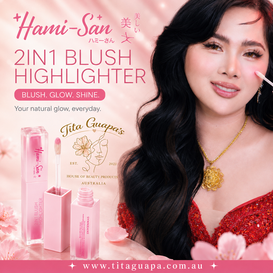 Hami-San 2IN1 Blush Highlighter