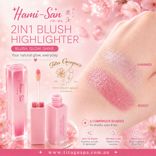 Hami-San 2IN1 Blush Highlighter