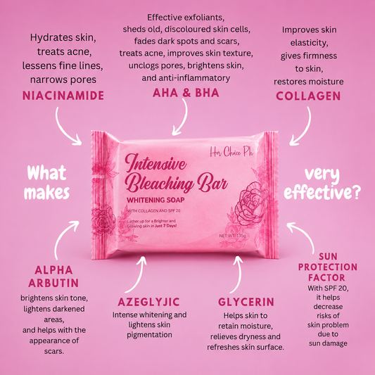 Her Choice Ph Intensive Bleaching Bar Soap 120g