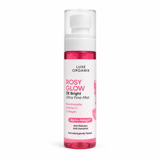 Luxe Organix Rosy Glow 3X Bright Ultra Fine Mist 80ml