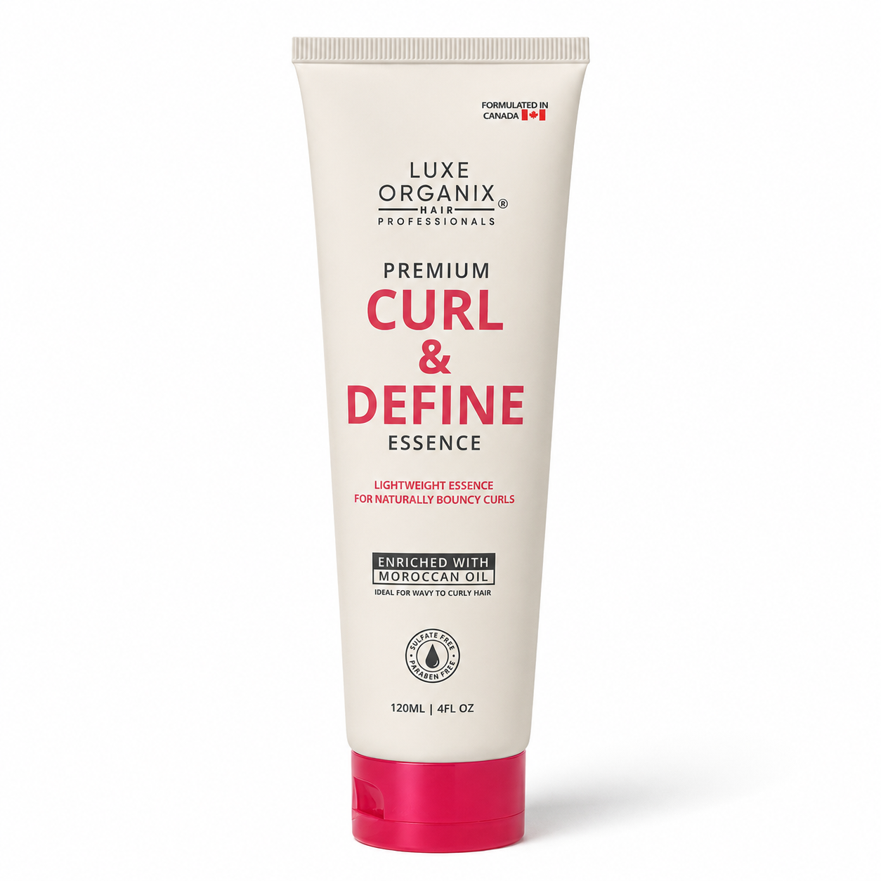 Luxe Organix Hair Professionals Premium Curl & Define Essence 120ml