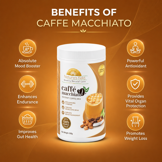 Luxe Slim Caffè Macchiato Herbal Coffee Drink Mix – 500g