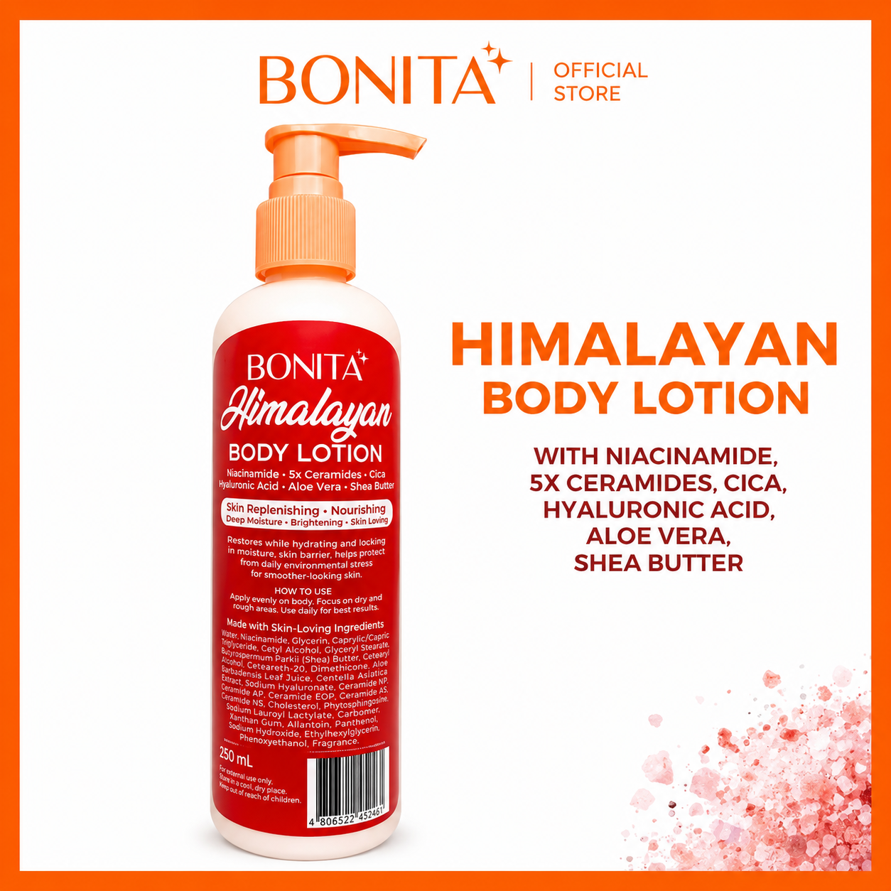 Bonita Himalayan Perfume Body Lotion – 250ml