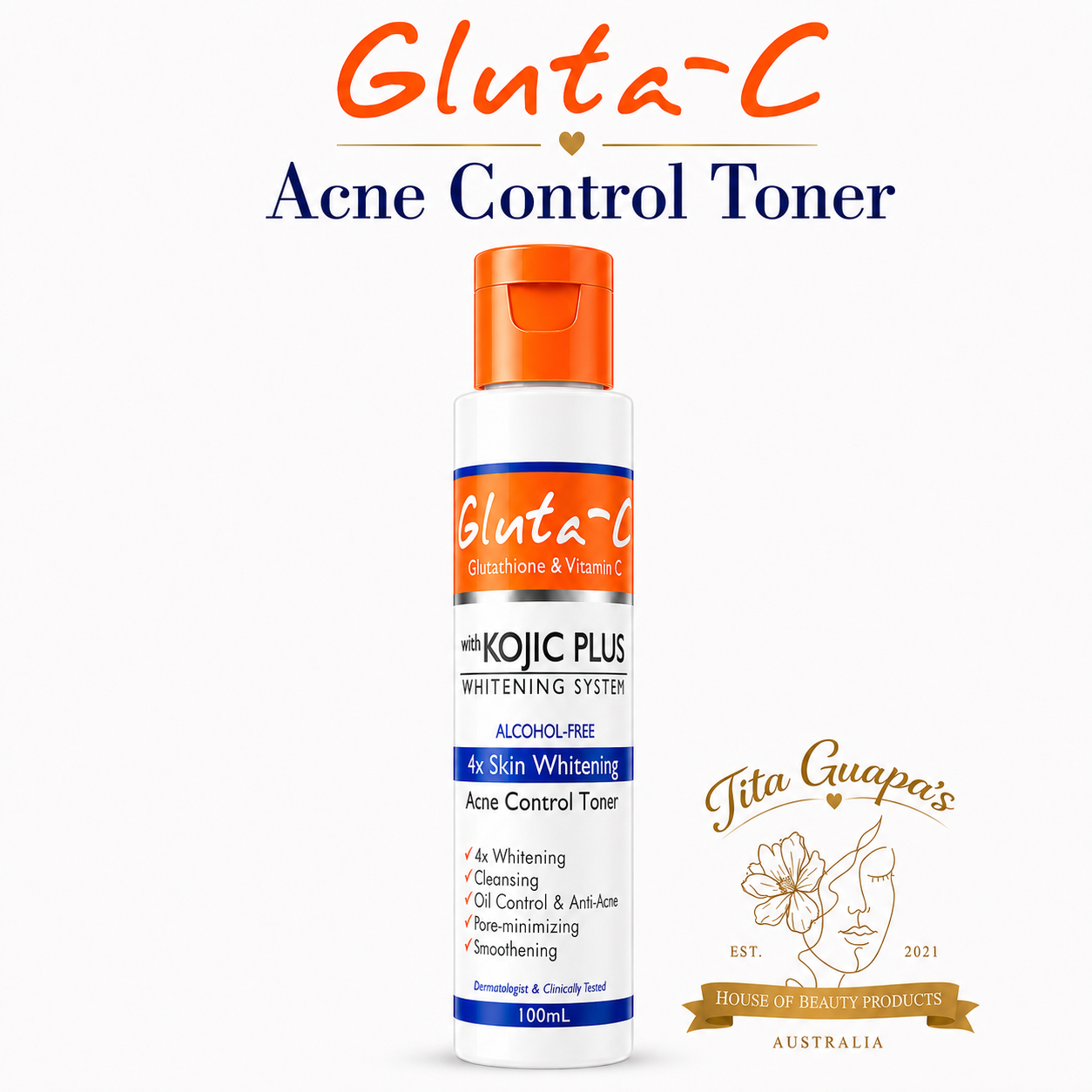 Gluta-C with Kojic Plus+ Acne Control Toner 100ml