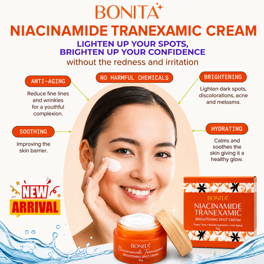 Bonita Niacinamide Tranexamic Brightening Spot Cream 50g