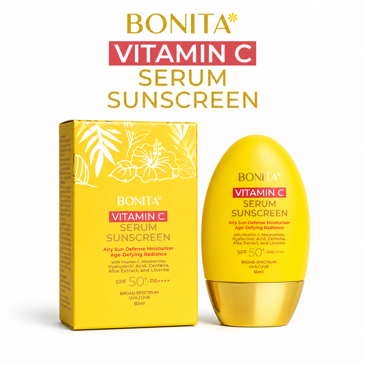 Bonita Vitamin C Serum Sunscreen SPF 50+ PA++++ 50ml